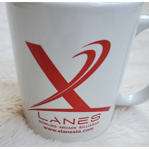 X Lanes red and white mug - Picture 6 of 16